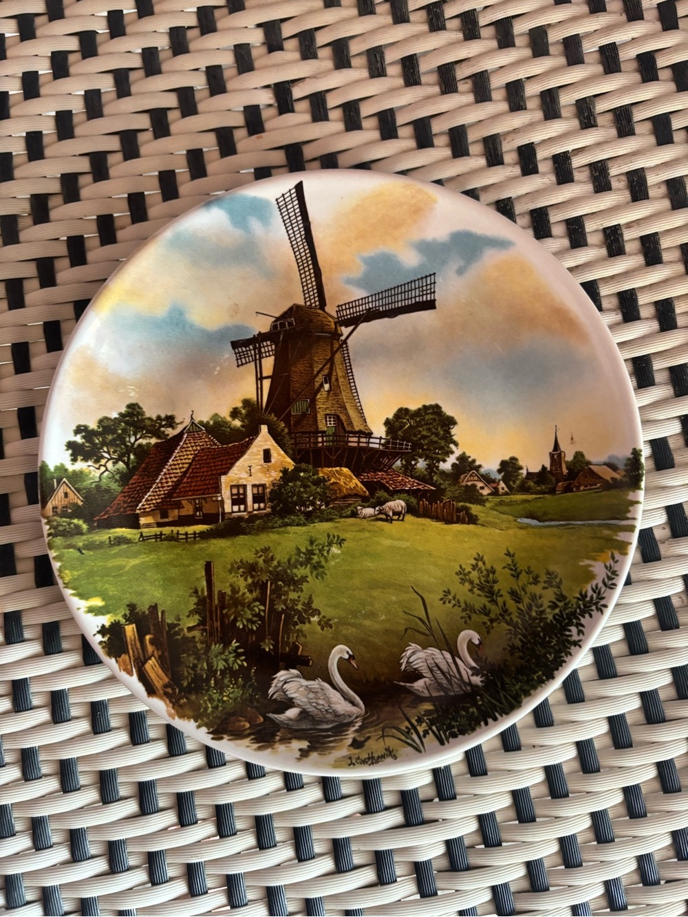 Beautiful Vintage Royal Schwabap Decorative Collector Plate